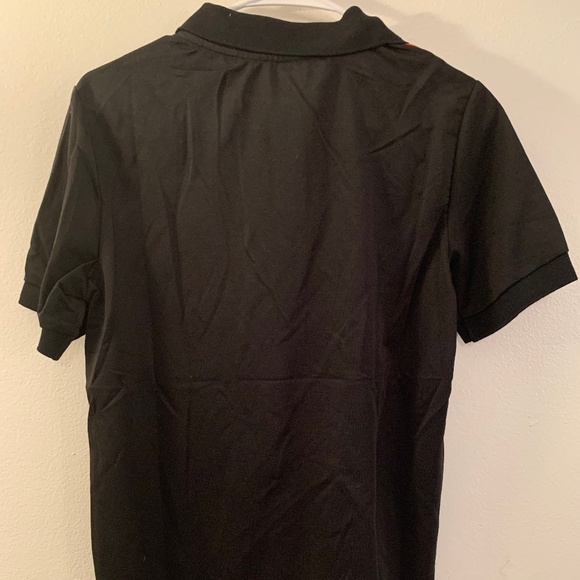 Golf Shirt Red/White Black NWT 38 Chest - Picture 2 of 2